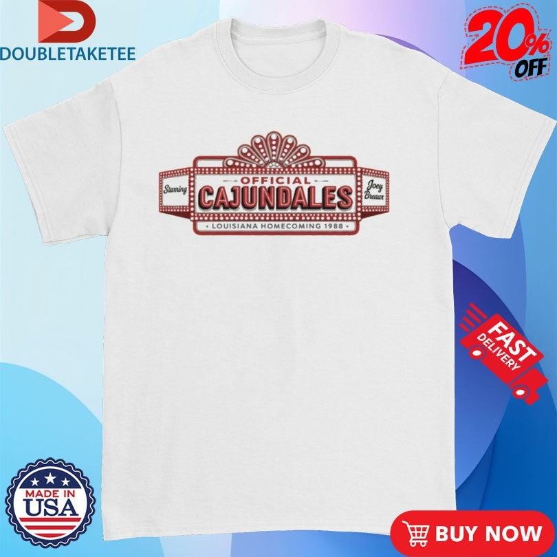 Official Joey Breaux Cajundales Louisiana Homecoming 1988 Shirts