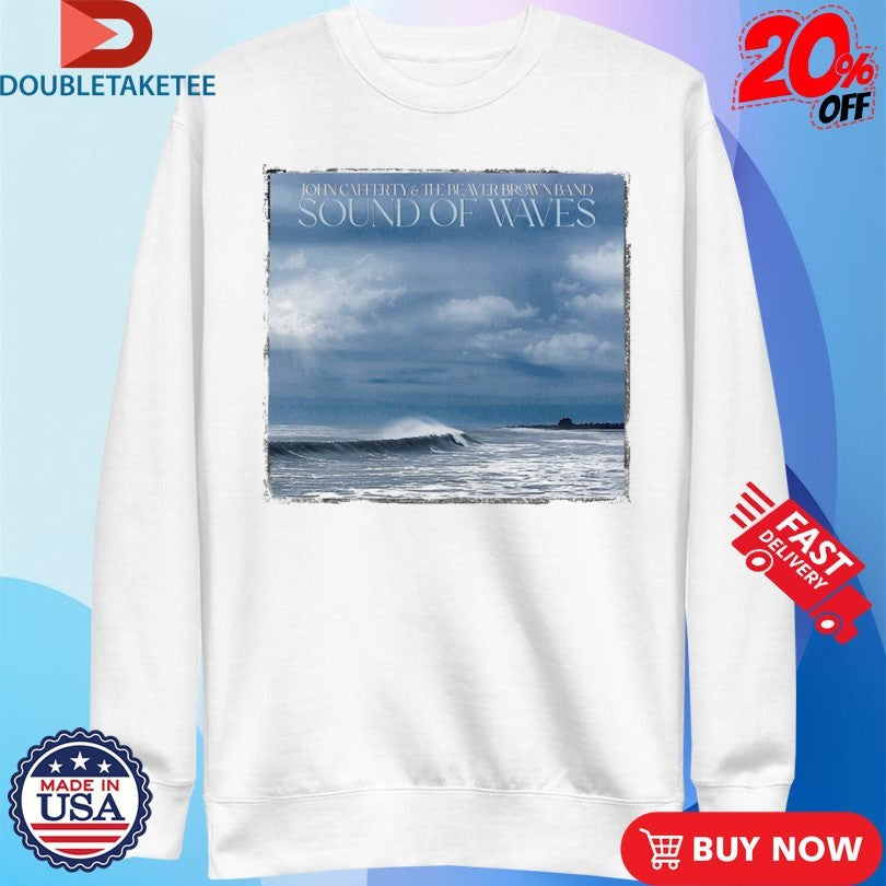 Official John Cafferty &amp; The Beaver Brown Band Sound Of Waves Album Shirts