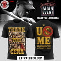Official John Cena Farewell 2025 U Me John Cena’s Final Match Washington D.C December 13 2025 Shirt