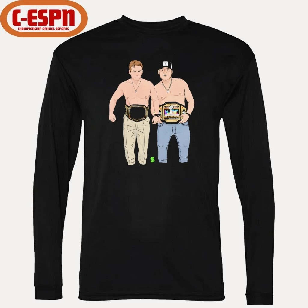 Official John Schneider Before &amp; After SB Champs Belt Shirt