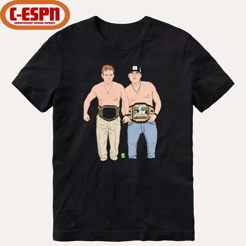 Official John Schneider Before &amp; After SB Champs Belt Shirt