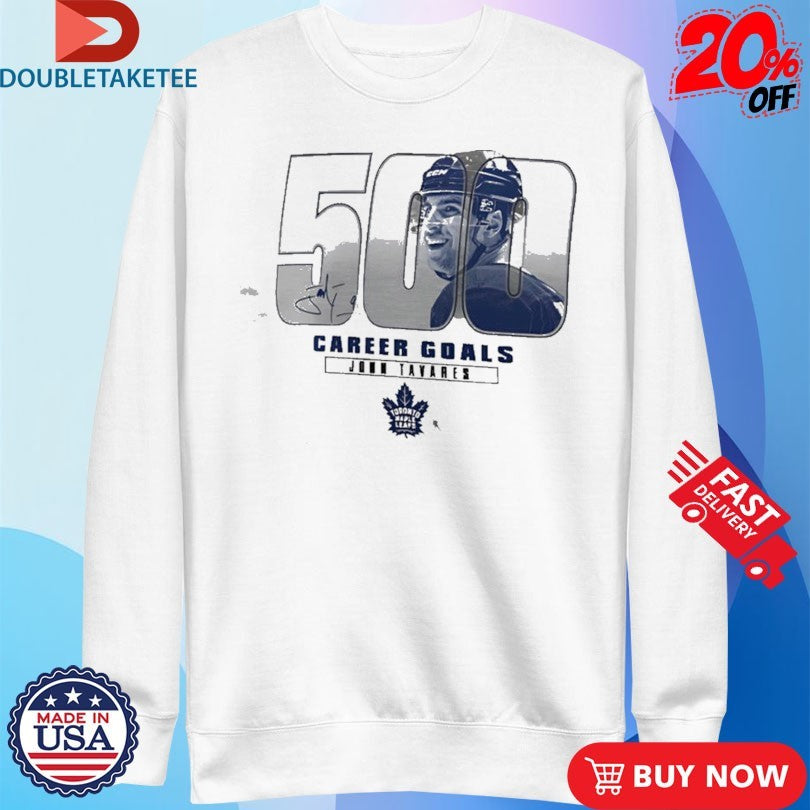 Official John Tavares 500 Legacy Milestone Toronto Maple Leafs Shirts