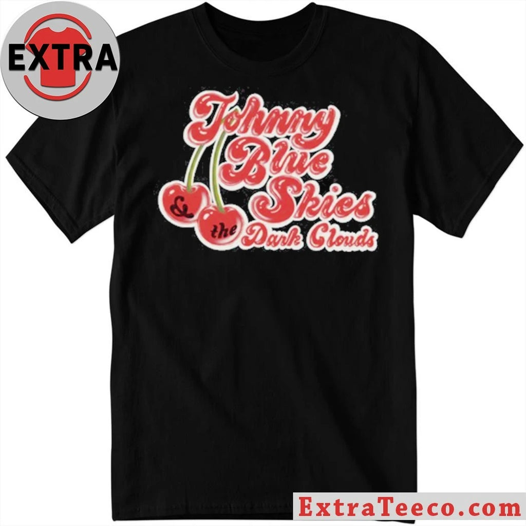 Official Johnny Blue Skies Dark Clouds Very Cherry Shirt