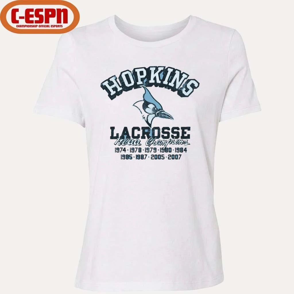 Official Johns Hopkins Bluejays Vintage Lacrosse Champions Shirt