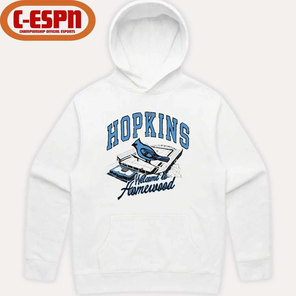 Official Johns Hopkins Bluejays Welcome to Homewood Shirt