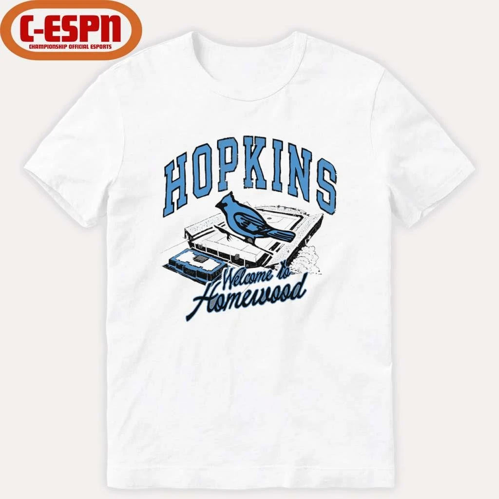 Official Johns Hopkins Bluejays Welcome to Homewood Shirt