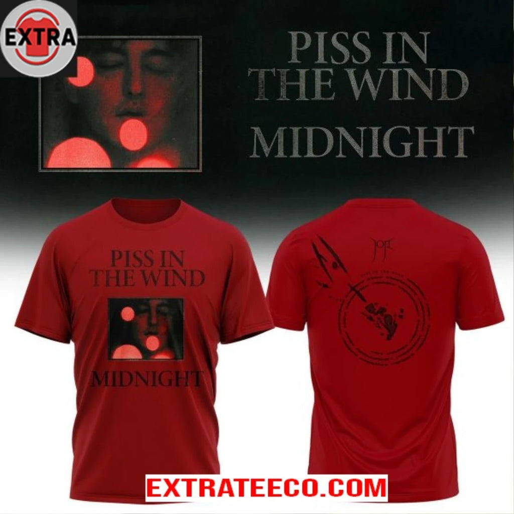 Official Joji 2026 Piss In The Wind Midnight Hoodie T-Shirt