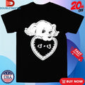 Official Jonas Brothers Joe Jonas 3 X 3 Dog Heart Shirts