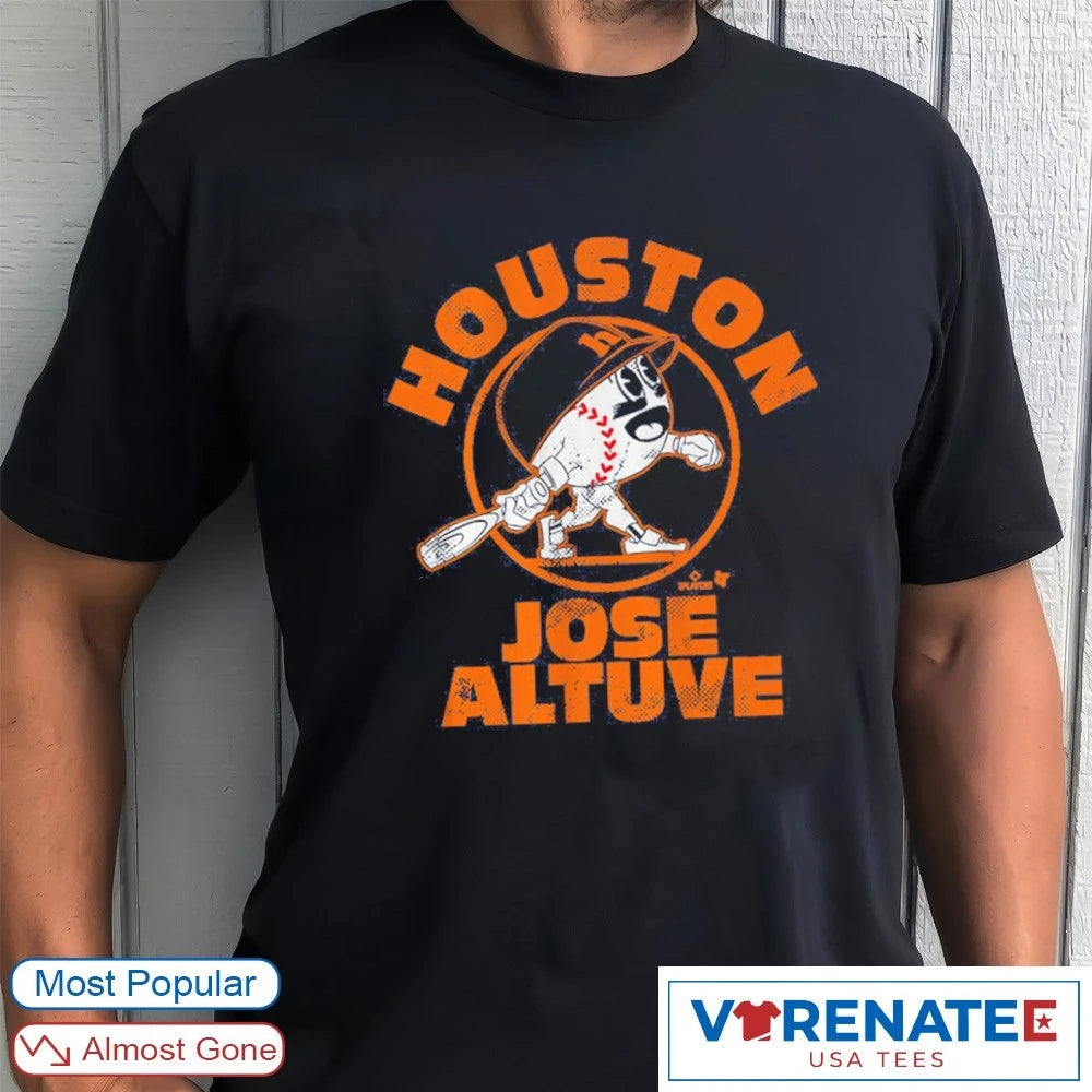 Official Jose Altuve Baseball Buddies Houston Astros MLB T-Shirt