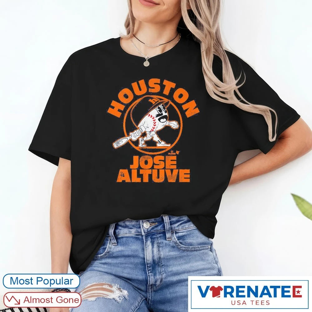 Official Jose Altuve Baseball Buddies Houston Astros MLB T-Shirt