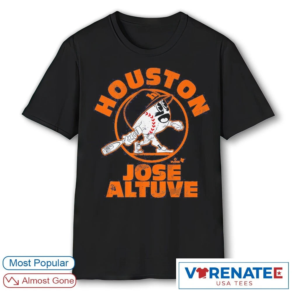 Official Jose Altuve Baseball Buddies Houston Astros MLB T-Shirt