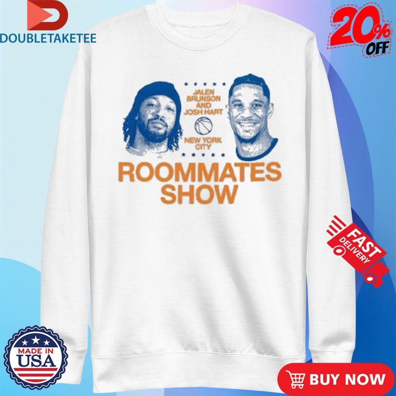 Official Josh Hart And Jalen Brunson New York City Roommates Show Shirts