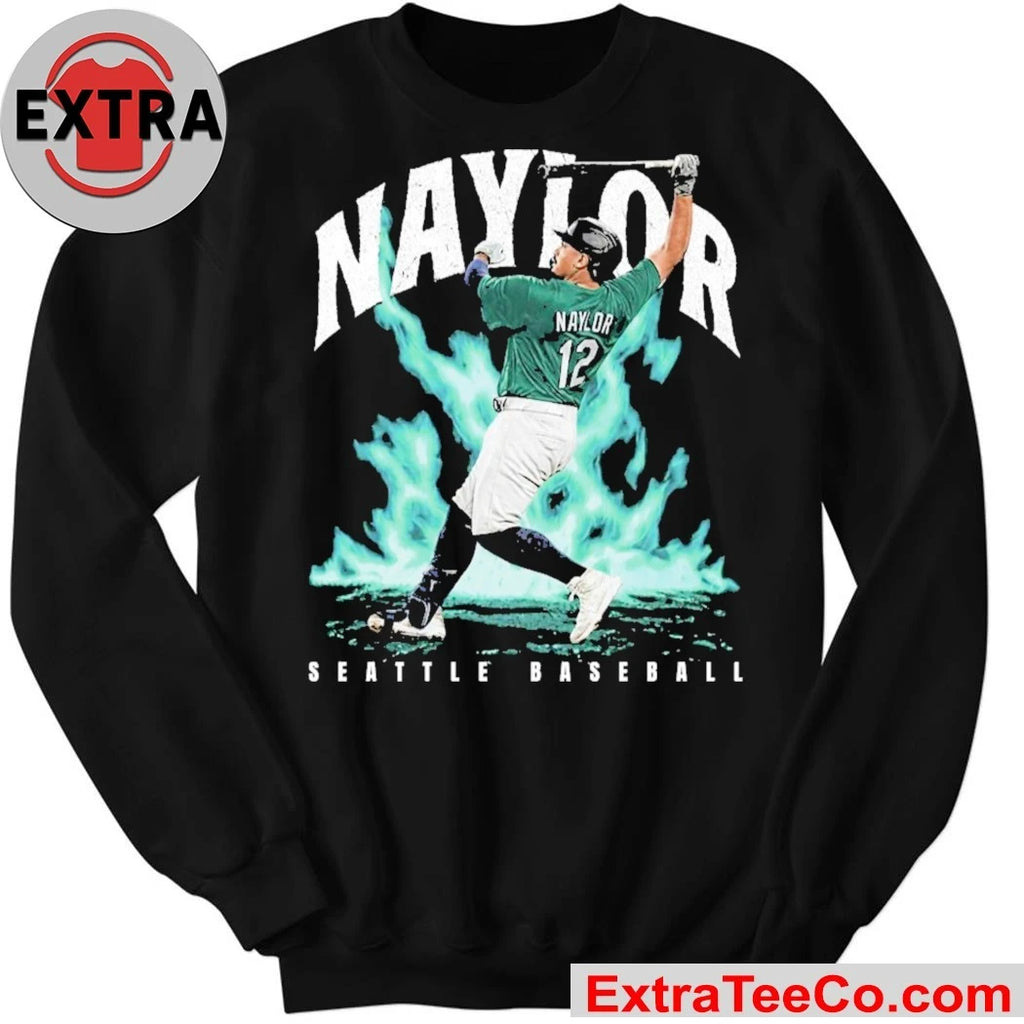 Official Josh Naylor Diamond Caricature Seattle Baseball T-Shirt