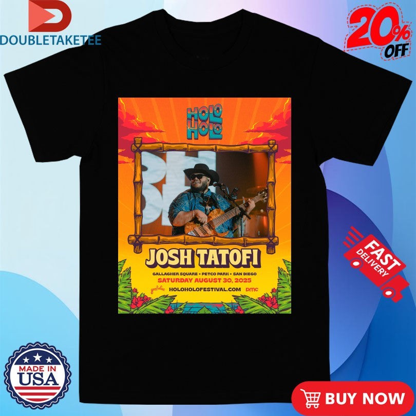 Official Josh Tatofi Holo Holo Gallagher Square Petco Park San Diego 2025 Shirts