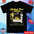 Official Joshua Tree California Highway 420 We Serve Burritos Beer And Lsd Open 1 Day A Week Cafe Pepper Coffin Skeletons Shirts
