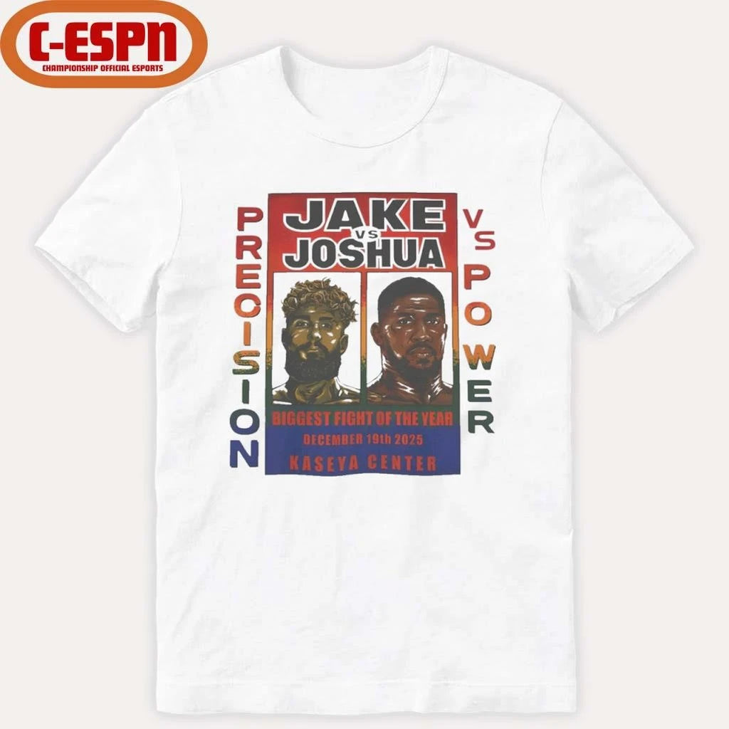 Official Joshua Win Jake vs Joshua T-shirt