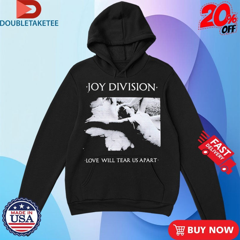 Official Joy Division Love Will Tear Us Apart Album Shirts