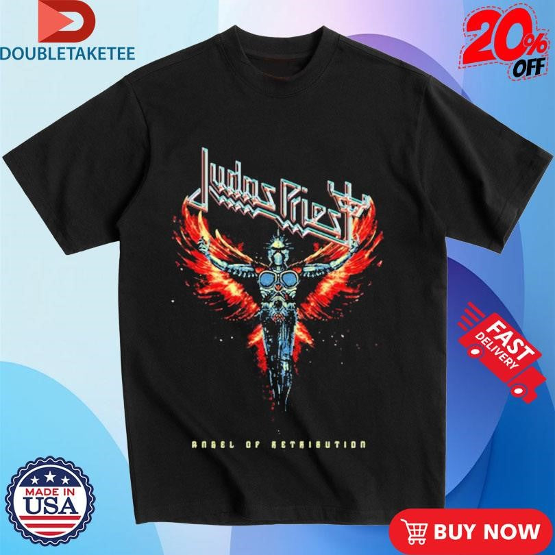 Official Judas Priest Angel Of Retribution Tracklist Anniversary 20th 2025 Shirts