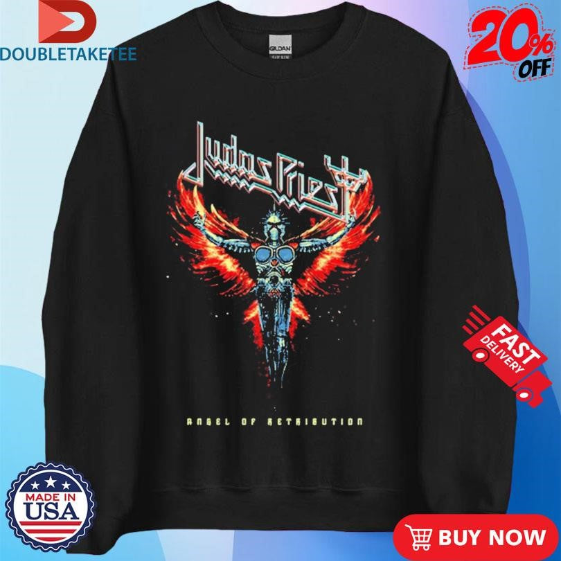 Official Judas Priest Angel Of Retribution Tracklist Anniversary 20th 2025 Shirts