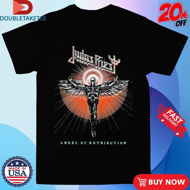Official Judas Priest Anniversary 20th Angel Of Retribution World Tour 2025 Shirts