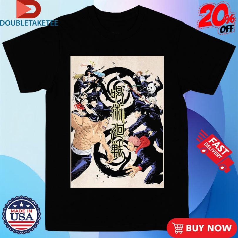 Official Jujutsu Kaisen Character Shirts