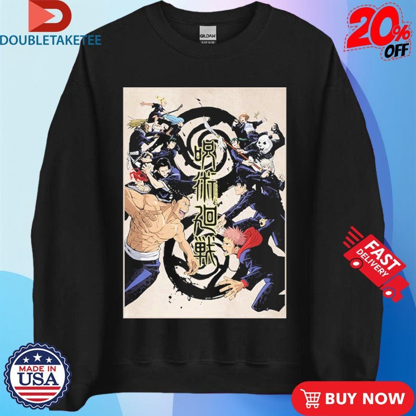 Official Jujutsu Kaisen Character Shirts