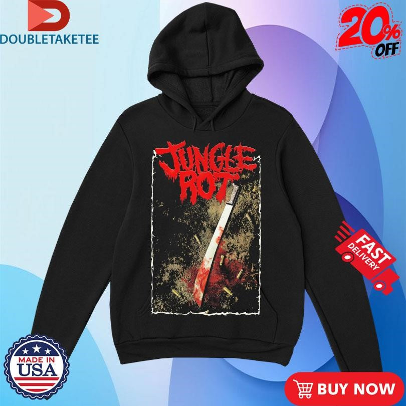 Official Jungle Rot A Call To Arms Machete Shirts