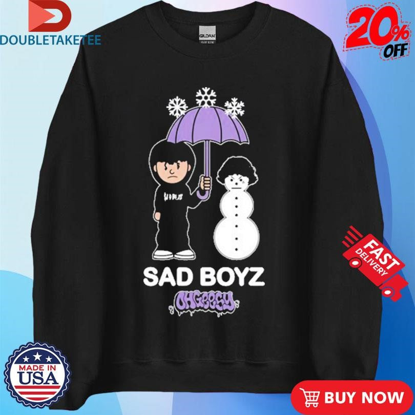 Official Junior X Snowman Sad Otx Boyz Shirts