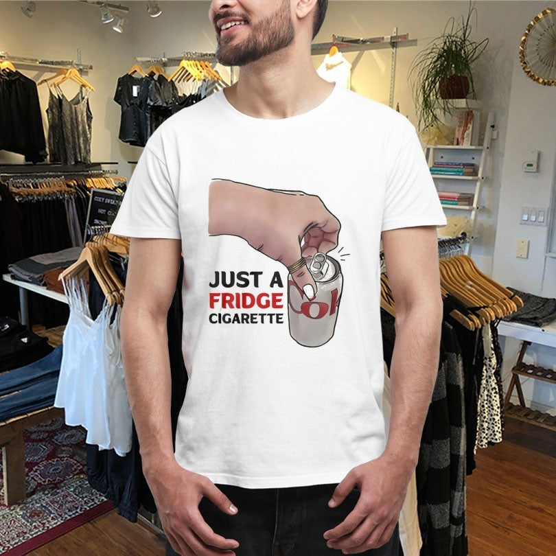 Official Just A Fridge Cigarette Diet Coke Shirts