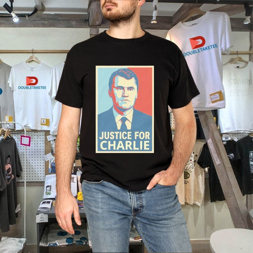 Official Justice For Charlie Kirk T-shirts