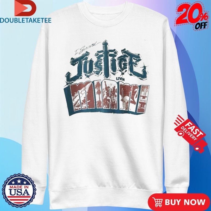Official Justice I Survived Live In Miami Shirts