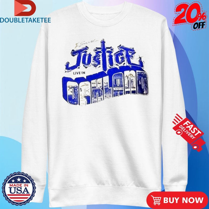 Official Justice I Survived Live In Oakland 2025 Sword Shirts