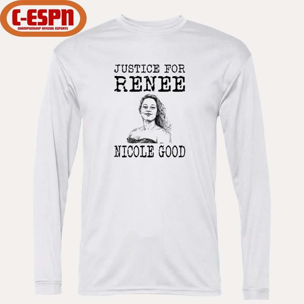 Official Justice for Renee Nicole Good Minneapolis Protest T-Shirt