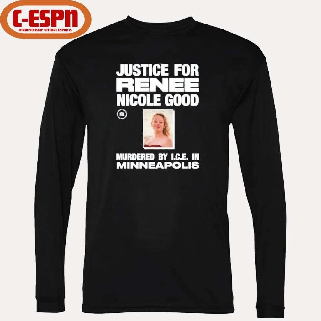 Official Justice for Renee Nicole Good Murdered By ICE In Minneapolis T-Shirt