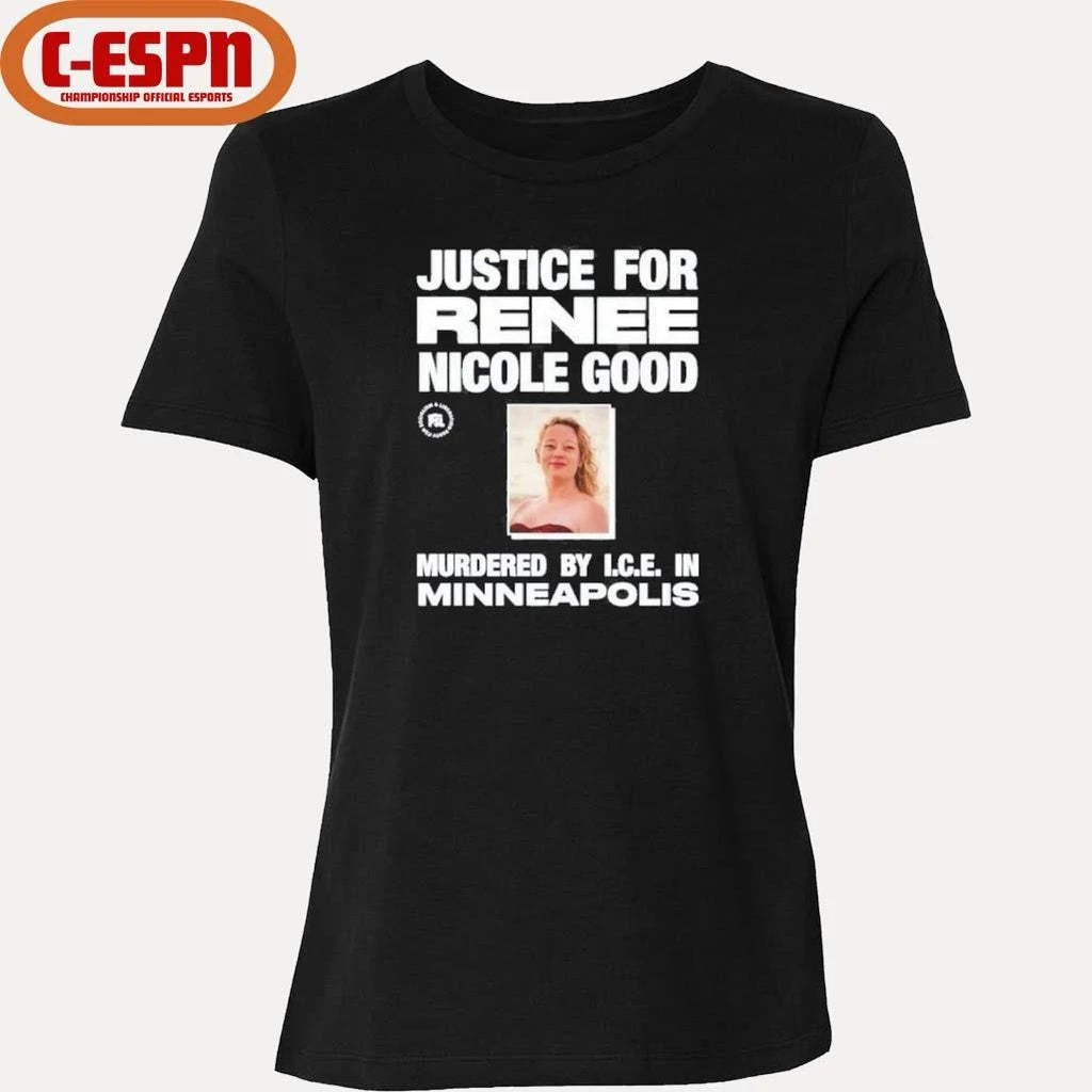 Official Justice for Renee Nicole Good Murdered By ICE In Minneapolis T-Shirt