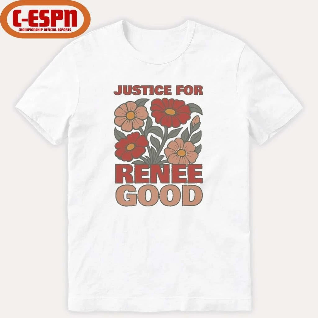 Official Justice for Renee Nicole Good Retro Flower Shirt