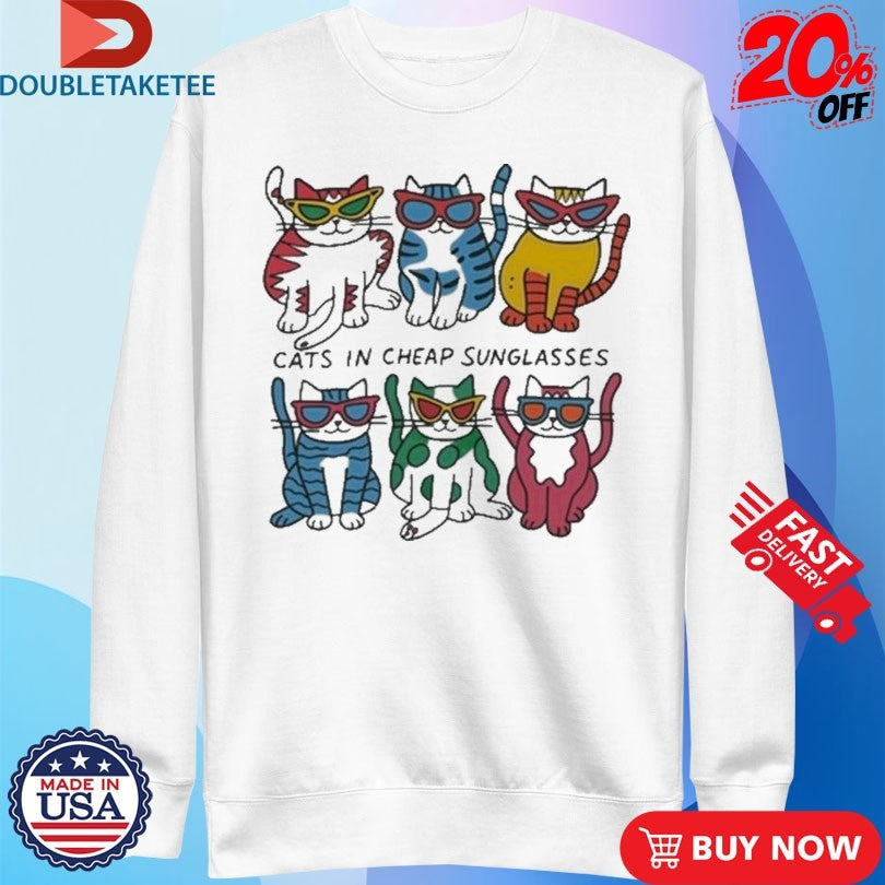 Official Justin Bieber Wearing Cats In Cheap Sunglasses Shirts