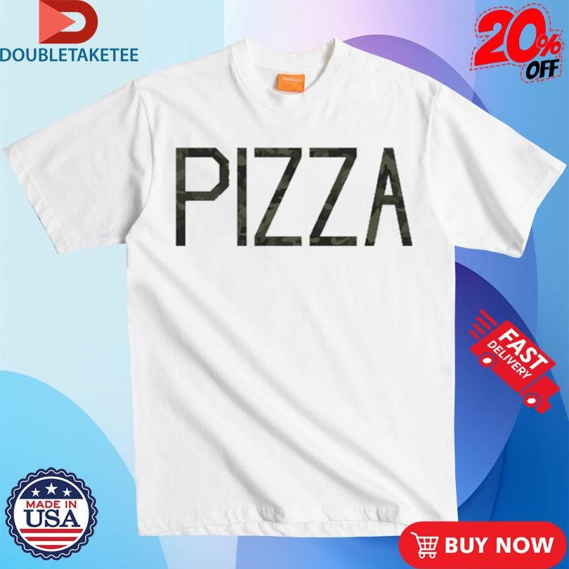 Official Justin Pioppi Pizza Camo Shirts