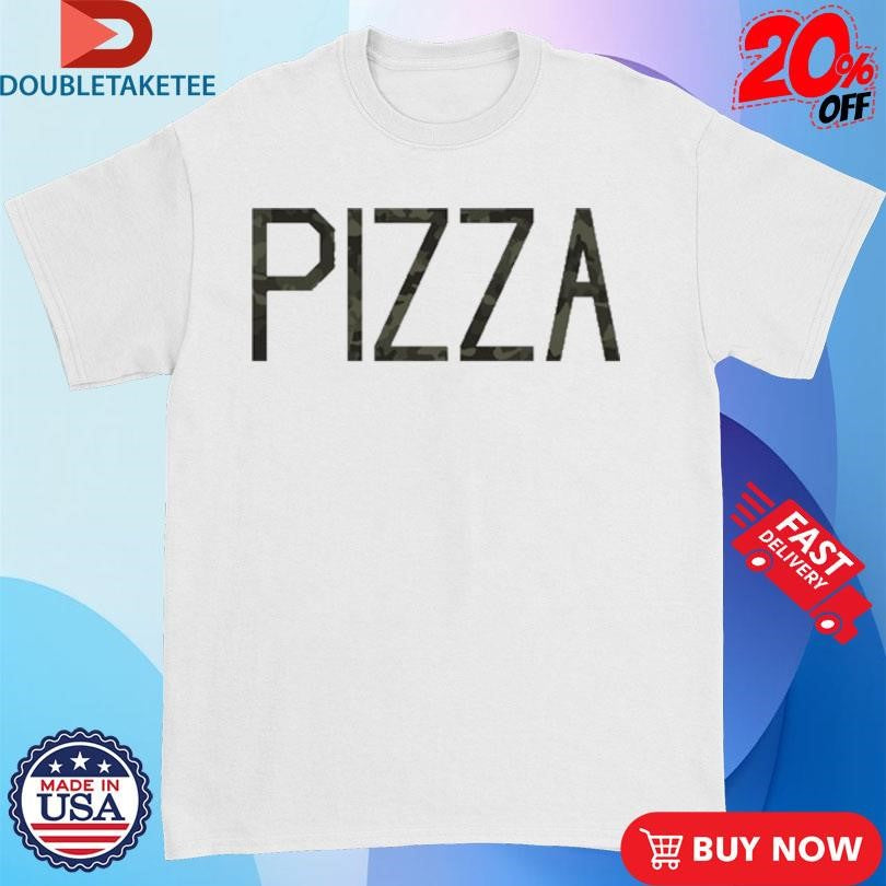 Official Justin Pioppi Pizza Camo Shirts