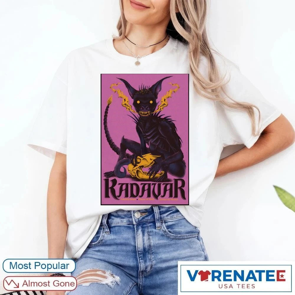 Official KADAVAR March 14 2026 Palacio De Los Deportes Mexico Poster T-Shirt