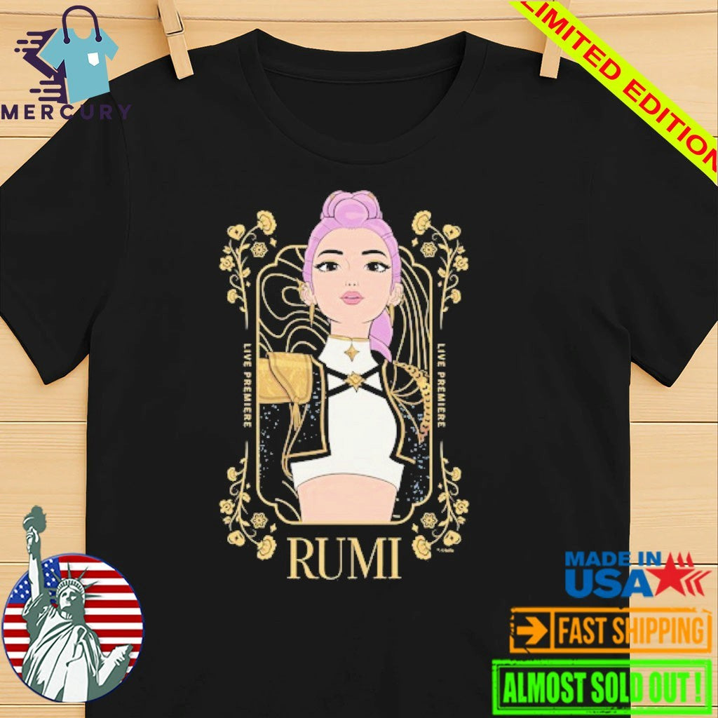 KPop Demon Hunters Rumi Golden Shirt