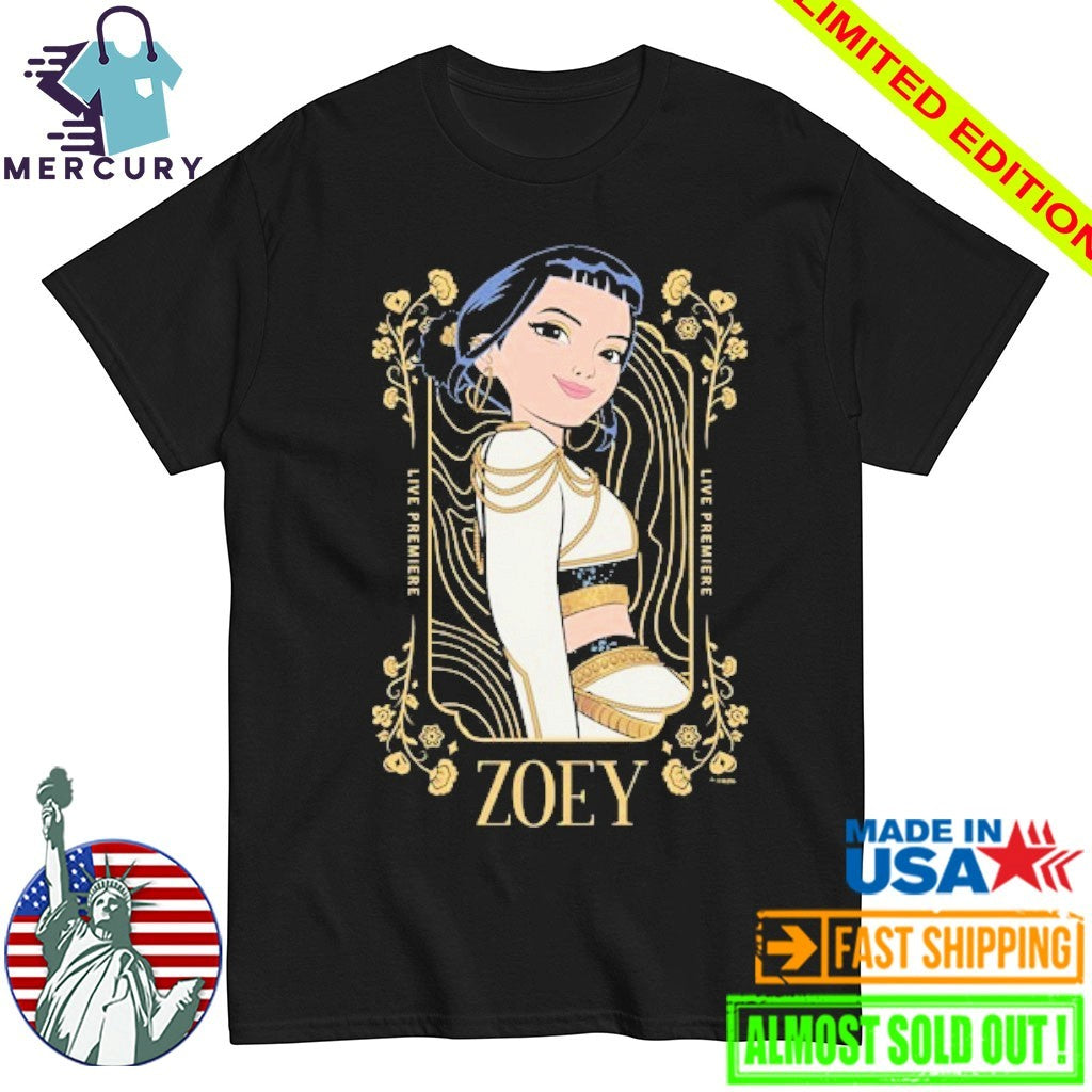 KPop Demon Hunters Zoey Golden Shirt