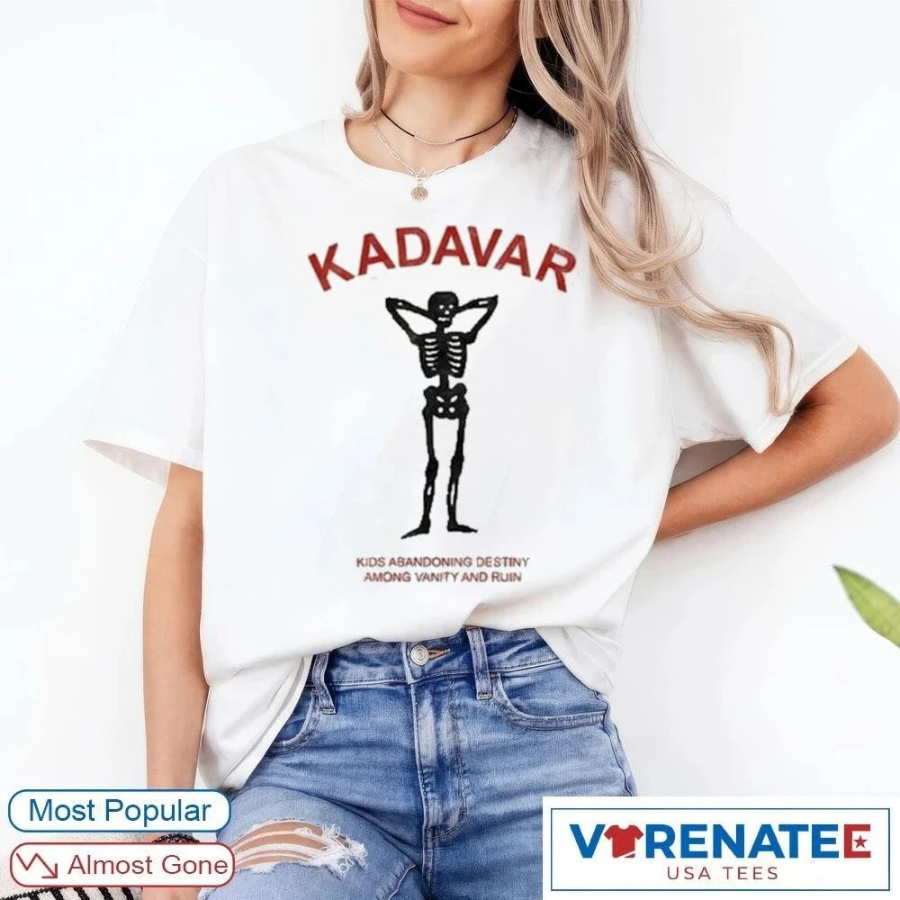 Official Kadavar Kids Abandoning Destiny Among Vanity And Run T-Shirt