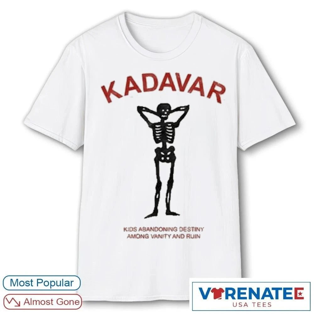 Official Kadavar Kids Abandoning Destiny Among Vanity And Run T-Shirt