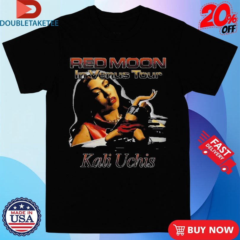 Official Kali Uchis Red Moon In Venus Tour 2026 Shirts