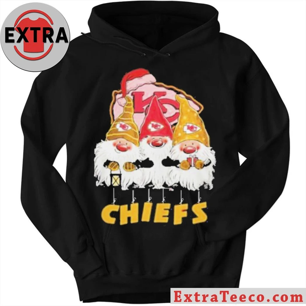 Official Kansas City Chiefs Gnomes Christmas Shirt