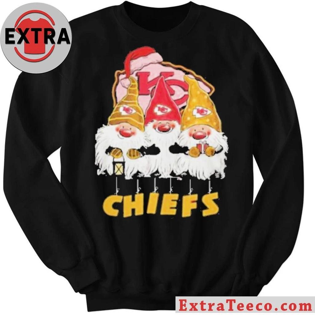 Official Kansas City Chiefs Gnomes Christmas Shirt