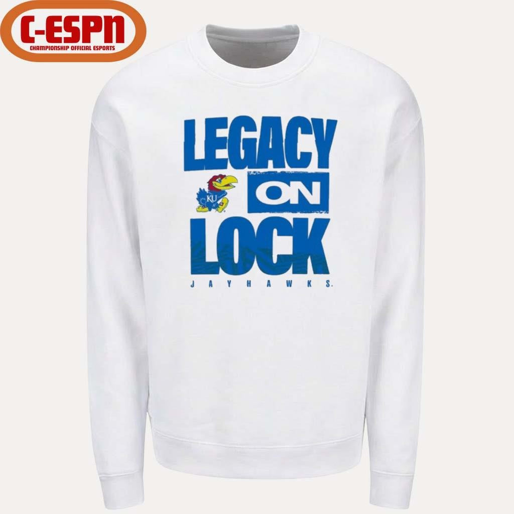 Official Kansas Jayhawks Basketball Legacy On Lock Shirt