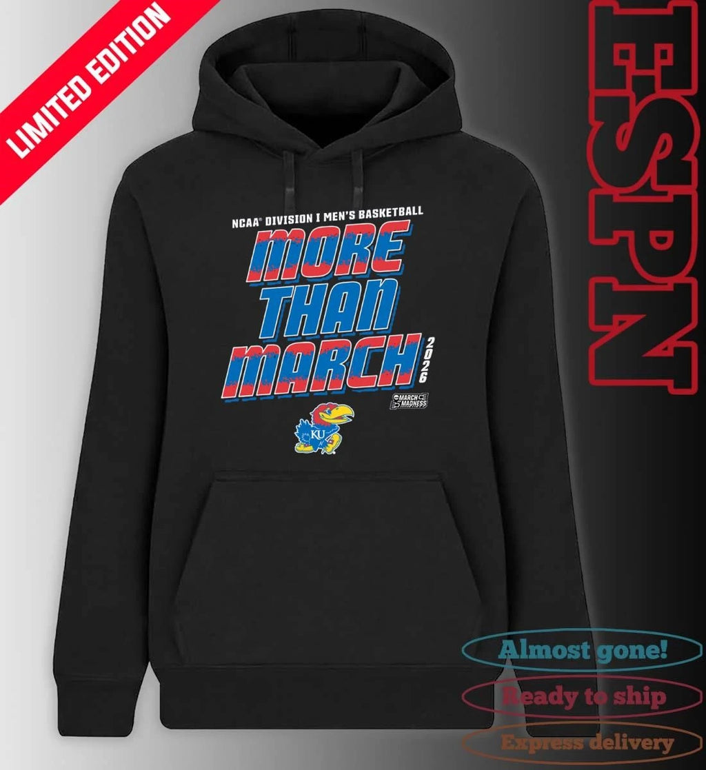 Official Kansas Men’s Basketball More Than March 2026 Shirt