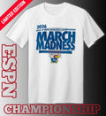 Official Kansas Men’s Basketball Single Team NCAA March Madness Shirt